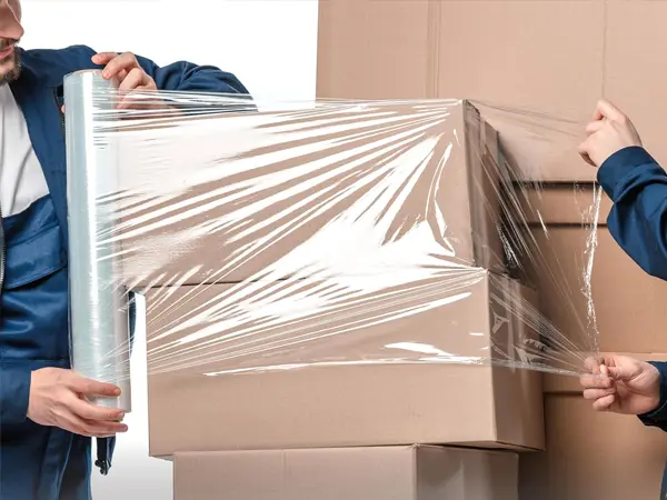 Film estensibile manuale per carichi pesanti che migliora gli imballaggi per la logistica industriale